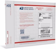 United States Postal Service Priority Mail Forever Prepaid Flat Rate Padded Enve