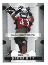 /99 Spotlight Silver 2008 Leaf Limited Phenoms Jonathan Hefney #248 RC Football 