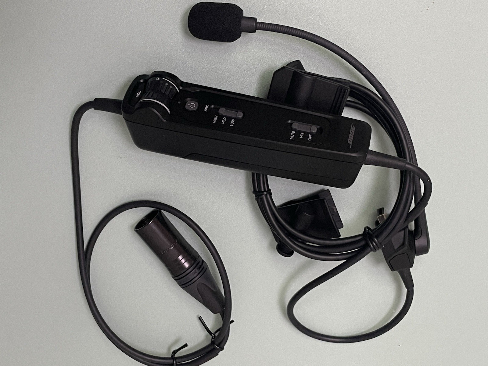 Module Bose A30 XLR 5 broches micro casque avion pour pilote de ligne Airbus