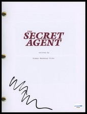 Wagner Moura "The Secret Agent" AUTOGRAPH Signed Complete Script Screenplay ACOA