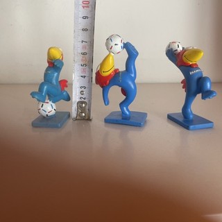 3 Mascotte World Cup Mondiali France 98 Maskottchen wm