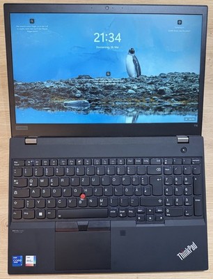 Lenovo ThinkPad T15 Gen2, 15.6'', i7-1185G7 @ 3,00 GHz, 32 GB RAM, 512 GB NVME