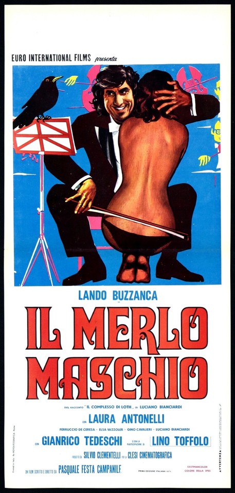 Locandina di Il merlo maschio (2° tipo) (1975)
