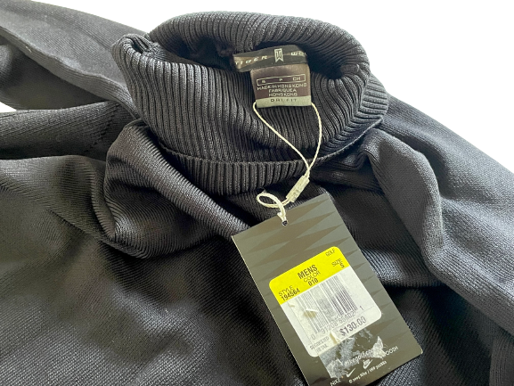 tiger woods turtle neck
