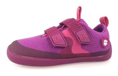 Affenzahn Lucky Bird Kinderschuhe Mädchen Halbschuhe Klettschuh Rot