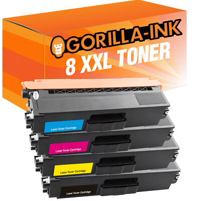 Laser Toner Kartuschen 8er Set für Brother TN 326 BK TN 326 C TN 326 M TN 326 Y