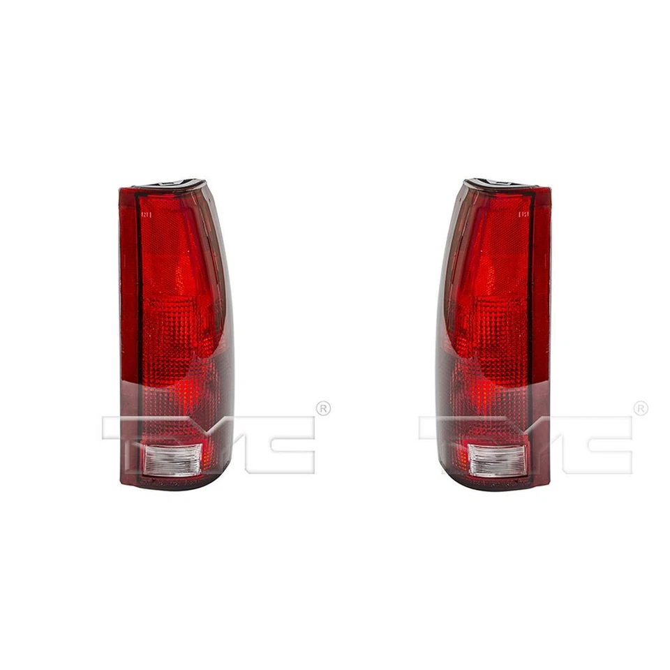 Conjunto de luces traseras TYC 2x para Chevrolet C3500 1988-1996 1997 1998 1999 2000 Foto 2 de 4