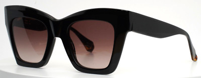 GIGI STUDIOS Gioia 6806/1 Black Womens Gradient Sunglasses 52-23-145 B:46
