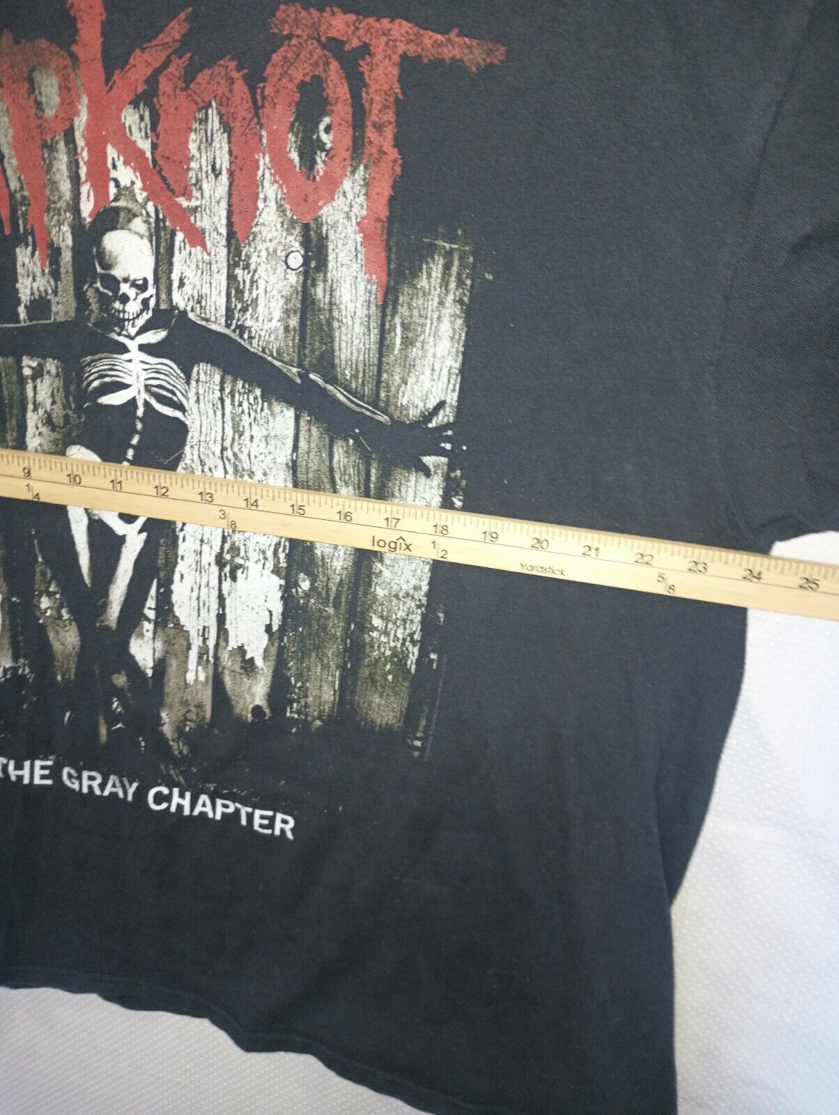 Slipknot .5: The Gray Chapter Tee Black T-Shirt D… - image 4