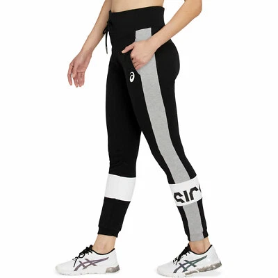 Asics COLORBLOCK PANT Lady |2032B692-002| Bequem für Studio und Couch - Bild 1 von 4