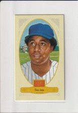 Cleon Jones 2012 Golden Age Mini Broadleaf Brown Ink #144-New York Mets