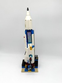 Vintage Lego System Countdown Corner 6454 w/ Manual NEAR COMPLETE Space Read!!