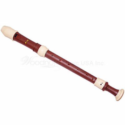 Woodnote- Twin Wood Simulated and Ivory color Alto Recorder - ABS Resin Plastic