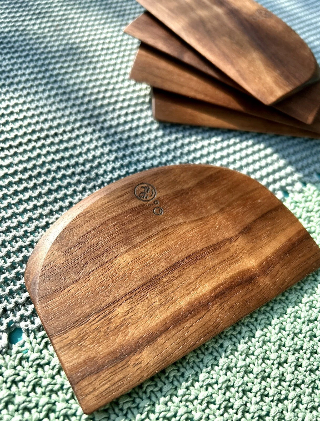 Handmade Wooden Sourdough Bowl Scraper / Dough Chopper - Made in Scotland
Opens in a new window or t