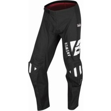 Answer Syncron Merge MX Off-Road Motorcross Pants Black White