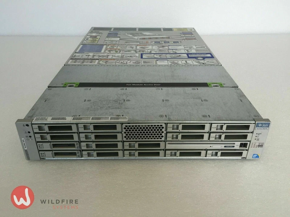 Sun Fire X4270 2x 2.93GHz QC, 32GB, DVD, 2x PSUs, Rack Kit - Image 2 of 4