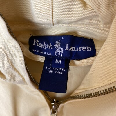 Vintage 80s 90s Polo Ralph Lauren Denim Zip Up Hoodie Medium Vintage 80s 90s Polo Ralph Lauren Denim Zip Up Hoodie Medium