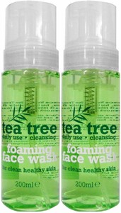 tea tree foaming face wash asda