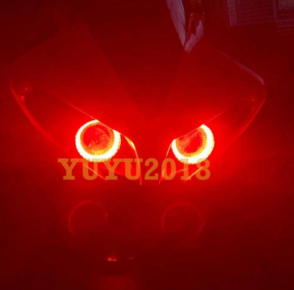 Anillo halo RGB para Kawasaki NINJA 250R 08-12 Ninja 650R EX-6 06-17 faro DRL Foto 4 de 4