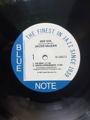 その他 LP Jackie Mclean New Soil BN4013,BST84013 BLUE NOTE /00260 Jackie McLean - New Soil (LP, Blue Note 1989, B1-84013, NM/NM) | eBay