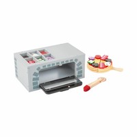Legler Small Foot Pizza-Ofen KinderküChe Rollenspielzeug Ab 3 Jahre Holz 11204