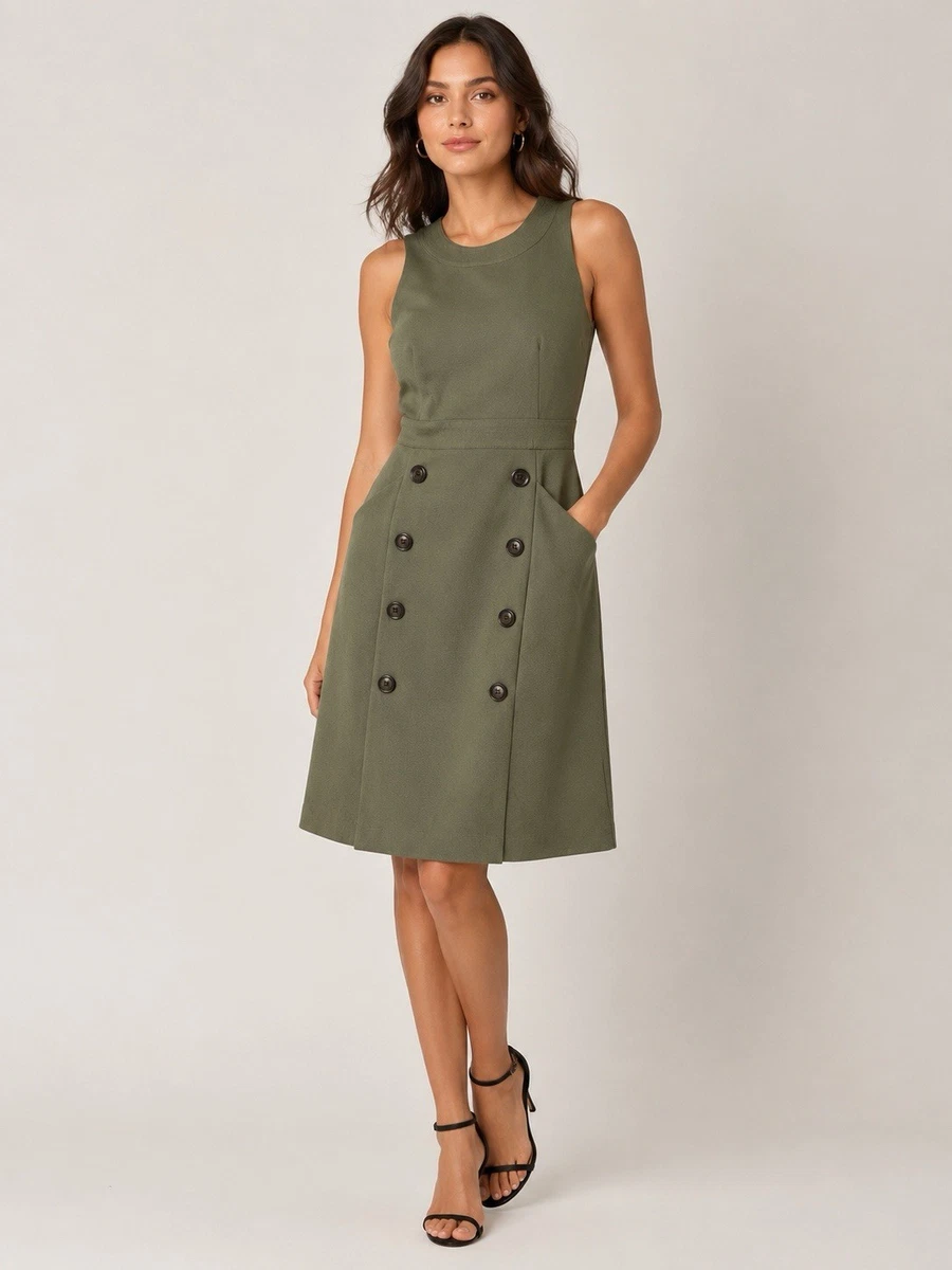 green linen dress banana republic Dresses for Women for sale Reina