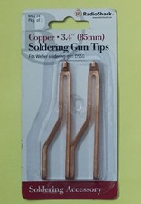 Pair of New Copper Tips for Weller D550 Soldering Gun