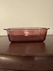 Vintage Pyrex Cranberry Loaf Bread Pan 213-R- 1.5Qt/1.5L