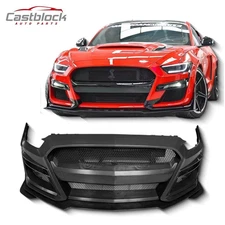 ✨Upgrade Front Bumper Kit For 2015-2017 Ford Mustang Facelift GT500 Shebly Style