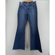 Wrangler Retro Mae Desiree Flare Jeans Womens 11/12 x 36 Low Rise 1009MWFAD