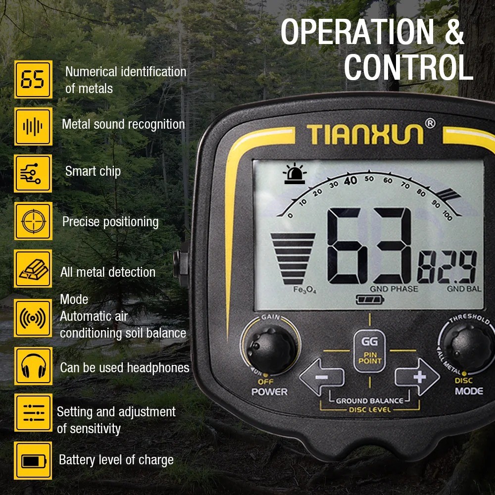 &ndash; 8.2 Ft Depth, Lcd Display, Waterproof 11-inch Coil