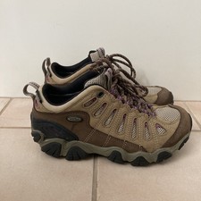 Oboz Sawtooth II Low BDry Waterproof Hiking Shoes Brown Womens 7.5 Plenty Tread
