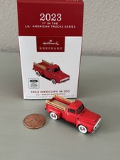 Hallmark 2023 Lil American Trucks 1954 Mercury M-100 Miniature Ornament Hallmark 2023 Lil American Trucks 1954 Mercury M-100 Miniature Ornament