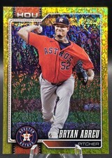 🔥2026 Topps Series 1 Bryan Abreu Yellow Holofoil /399 #231 Houston Astros🔥
