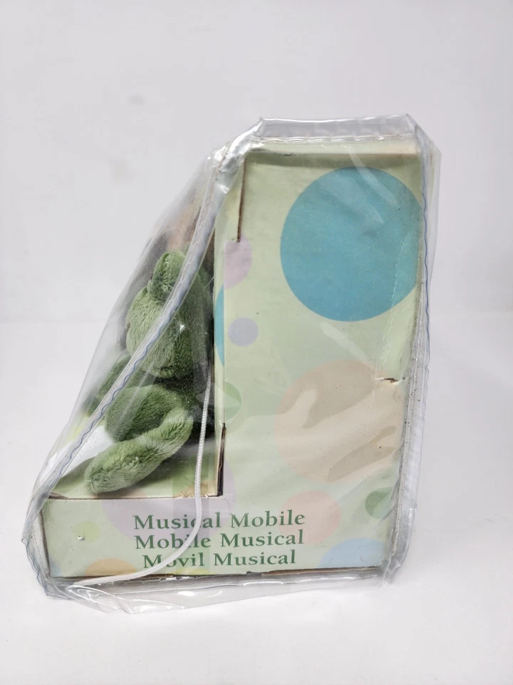 Pequeña Ropa de Cama de Nojo Bebé Safari Musical Móvil Mariposa Mono Rana Nuevo Foto 2 de 4