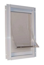 Ideal Pet Products ALUMINUM Pet Door EXTRA LARGE Flap 10 1/2  X 15  Ships FAST 