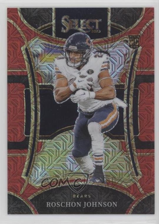 2023 Panini Select Suite Level Red Prizm 5/49 Roschon Johnson Rookie RC 19jh