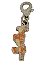 Disney Parks Tigger Enamel Charm For Bracelet Zipper Pull Keychain Add On Pooh