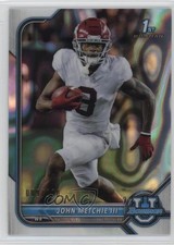 2021-22 Bowman U Chrome Prospects Lava Refractor 89/100 John Metchie III #47 nd3