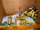 VTG Lego Creator 3 in 1 #4996 Beach House COMPLETE + 3 Manuals WARPED BENT BASE