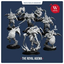 The Royal Agema 28mm Artel W Chaos Space marines Raptors Jump Packs