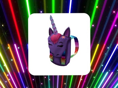 TOYナイトボックス ラベンダー✕グリーン♡ポケットいっぱいトートバッグetc♬ R0BLOX Toy Code - Negacorn Backpack | Series 8 (Rare) | eBay
