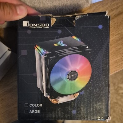Jonsbo CR-1400 ARGB CPU Cooler 4 Heat Pipes 92mm Fan Universal LGA 1700/1200