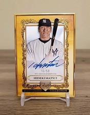 Hideki Matsui - 2025 Topps Gilded Collection Gallery of Gold Auto 16/50 #GOG-HM