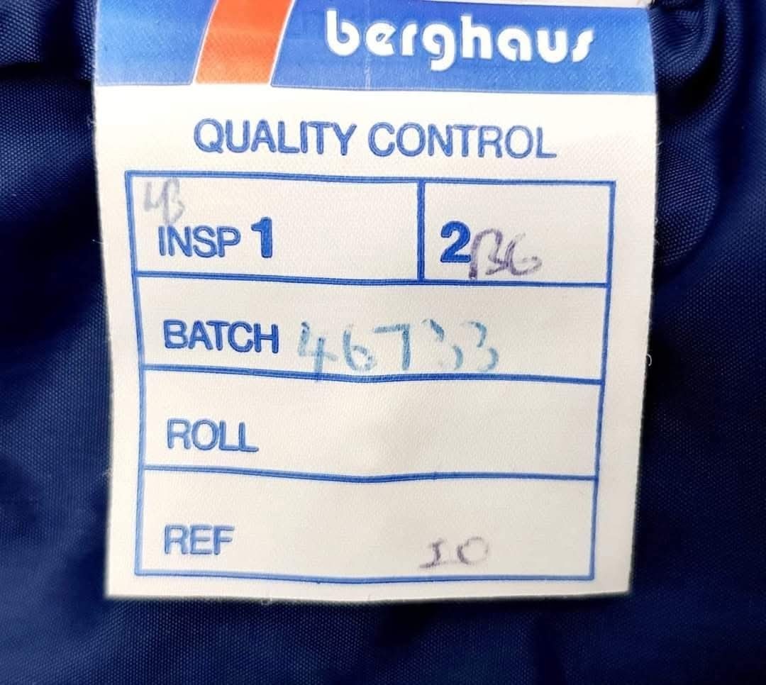 Berghaus Goretex 80s Villars Jacket  Size Medium Fits XL Trango Ice Cap Pole image 9