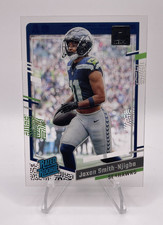 2023 Panini Donruss Clearly Jaxon Smith-Njigba #67 Rated Rookie Seattle Seahawks
