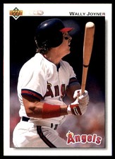 Wally Joyner 1992 Upper Deck #343 Angels MLB READ FREE SHIPPING AutographDen
