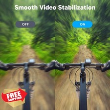 AKASO EK7000 4K WiFi Action Camera, 20MP EIS, 131FT Waterproof, Remote, Black