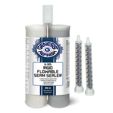 Genesis Refinish Rigid Flowable 2-part Seam Sealer Adhesive 200ml Cartridge
