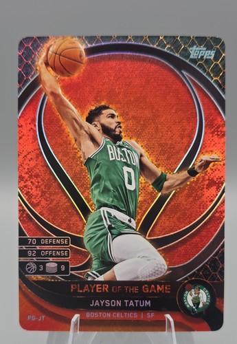 2025-26 Topps Match Attax - Player of the Game Jayson Tatum #PG-JT 10D